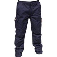 Result Men's Stretch Work Trousers Pants (32 Inch Leg Length) in Navy | Size: 42R