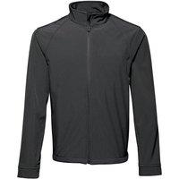 2786 Men's 3 Layer Softshell Performance Jacket (Windproof & Water Resistant) in Black | Size: Large