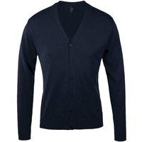 SOL'S Men's Golden V Neck Cardigan in Navy | Size: XL