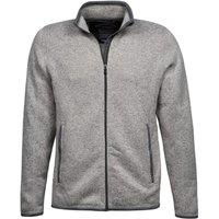 TEE JAYS Men's Aspen Full Zip Jacket in Grey | Size: Medium