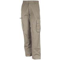 Kariban Men's Spaso Heavy Canvas Workwear Trouser Pants in Beige | Size: XL