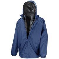 Result Men's Core 3-in-1 Jacket With Quilted Bodywarmer Jacket in Navy | Size: Small