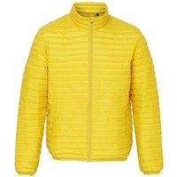 2786 Men's Tribe Fineline Padded Jacket in Bright Yellow | Size: XL