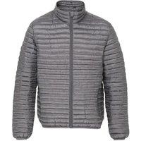 2786 Men's Tribe Fineline Padded Jacket in Dark Grey | Size: XL