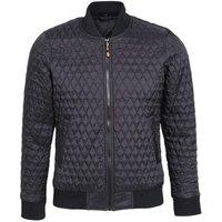 Quilted Zip Up Flight Jacket