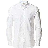 Nimbus Men's Rochester Slim Fit Long Sleeve Oxford Shirt in White | Size: 4XL