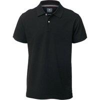 Nimbus Men's Yale Short Sleeve Polo Shirt in Black | Size: Large