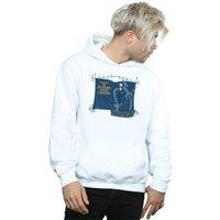 Disney Men's Nightmare Before Christmas Jack & The Well Hoodie in White | Size: 2XL