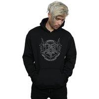 Harry Potter Men's Hogwarts Seal Hoodie in Black | Size: Large