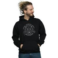 Harry Potter Men's Gryffindor Seal Hoodie in Black | Size: Small