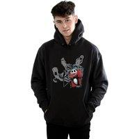 Disney Men's Nightmare Before Christmas Ghosts Of Jack Hoodie in Black | Size: Medium
