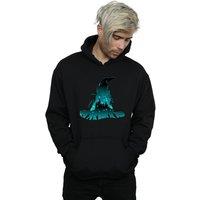 Harry Potter Men's Hogwarts Silhouette Hoodie in Black | Size: Medium