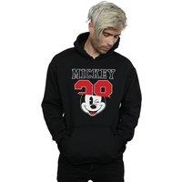 Disney Men's Mickey Mouse Split 28 Hoodie in Black | Size: Small