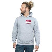 Friends Men's Regina Phalange Name Tag Hoodie in Grey | Size: Medium