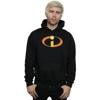 Disney Men's The Incredibles Costume Logo Hoodie in Black | Size: Large
