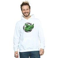 Disney Men's Nightmare Before Christmas Roll The Dice Hoodie in White | Size: Medium