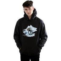 Star Wars Men's Christmas AT-AT Reindeer Hoodie in Black | Size: 3XL