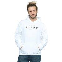 Friends Men's Pivot Logo Hoodie in White | Size: Medium