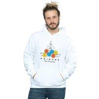 Friends Men's Fountain & Umbrellas Hoodie in White | Size: XL