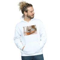 Friends Men's Boat Photo Hoodie in White | Size: Small