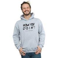 Friends Men's How You Doin? Hoodie in Grey | Size: Small