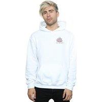 Coffee Cup Breast Print Hoodie