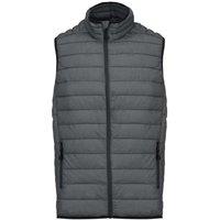 Kariban Men's Quilted Lightweight Down Bodywarmer in Grey | Size: Large