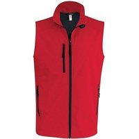 Kariban Men's Quilted Lightweight Down Bodywarmer in Red | Size: Medium