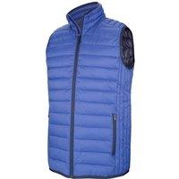 Kariban Men's Quilted Lightweight Down Bodywarmer in Blue | Size: Medium