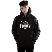 Disney Men's Minnie Mouse Vintage Bow Hoodie in Black | Size: Large