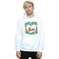 Disney Men's Lilo & Stitch Play Some Music Hoodie in White | Size: 2XL