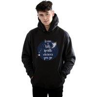 Disney Men's Tinker Bell A Little Sparkle Hoodie in Black | Size: Small