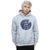 Disney Men's Tinker Bell A Little Sparkle Hoodie in Grey | Size: Medium