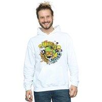DC Comics Men's Teen Titans Go Waffle Mania Hoodie in White | Size: 2XL