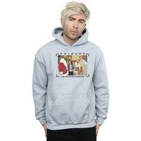 Friends Men's I Am The Holiday Armadillo Hoodie in Grey | Size: 3XL