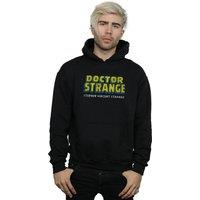 Marvel Men's Doctor Strange AKA Stephen Vincent Strange Hoodie in Black | Size: Medium