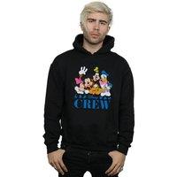 Disney Men's Mickey Mouse Friends Hoodie in Black | Size: 3XL