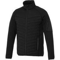 Elevate Men's Banff Hybrid Insulated Jacket in Black | Size: Medium