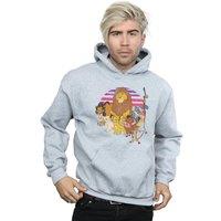 Disney Men's The Lion King Pride Family Hoodie in Grey | Size: 2XL