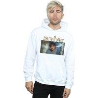 Harry Potter Men's Steam Ears Hoodie in White | Size: Large
