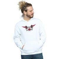 Harry Potter Men's Gryffindor Captain Hoodie in White | Size: 2XL