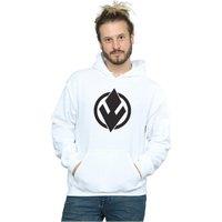Disney Men's Star Wars The Rise Of Skywalker Sith Logo Hoodie in White | Size: 2XL