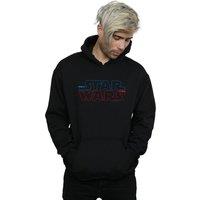Star Wars Men's Lightsaber Logo Hoodie in Black | Size: XL
