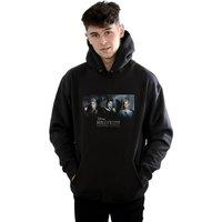 Disney Men's Maleficent Mistress Of Evil Character Poster Hoodie in Black | Size: Large