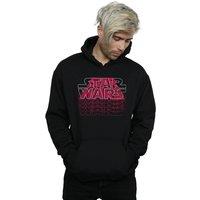 Star Wars Men's Blended Logos Hoodie in Black | Size: XL