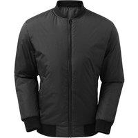 2786 Men's Delta Plain Bomber Jacket in Black | Size: Small