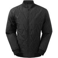 2786 Men's Vector Moulded Bomber Jacket in Black | Size: Small