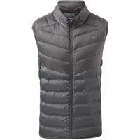 2786 Men's Mantel Moulded Gilet in Dark Grey | Size: Large