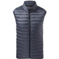 2786 Men's Melange Padded Gilet in Navy | Size: 3XL