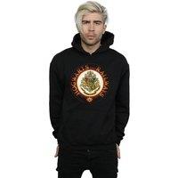 Harry Potter Men's Hogwarts Rail Hoodie in Black | Size: 3XL